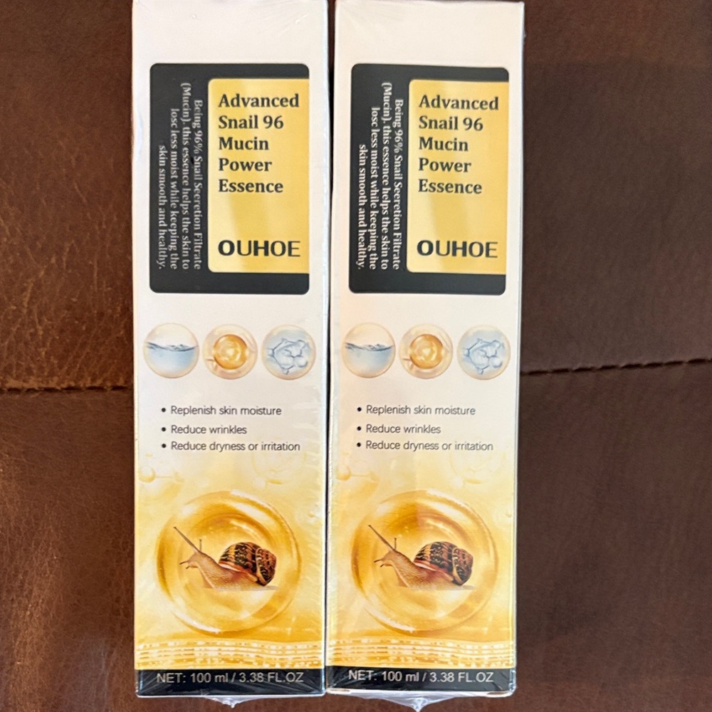 Advanced Snail 96 Mucin Power Essence Eye Treatment - Cream set of two
